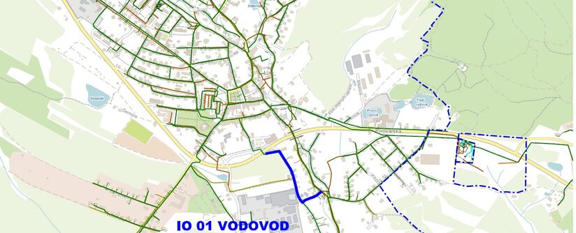 Cvikov, Tovární – rekonstrukce vodovodu