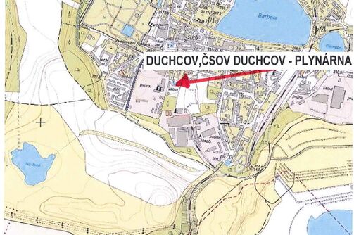 Duchcov, ČSOV Duchcov – plynárna úprava rozdělovacích objektů a dešťové zdrže