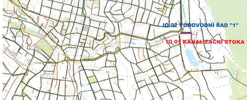 Jablonec nad Nisou, Husova – rekonstrukce kanalizace a vodovodu