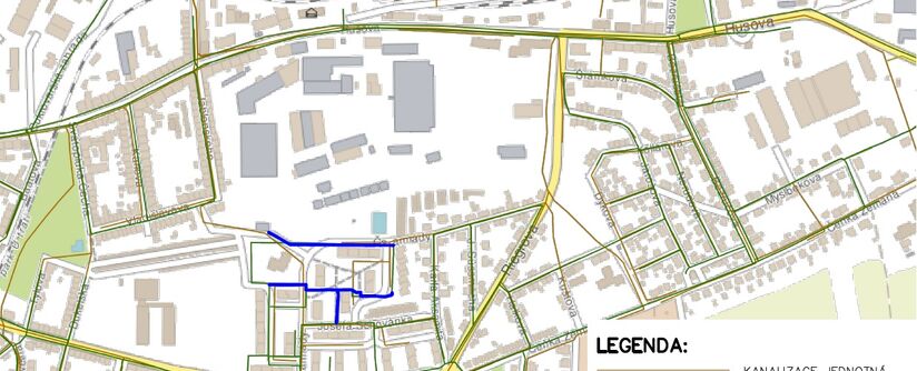 Louny, Československé armády, sídliště – rekonstrukce vodovodu