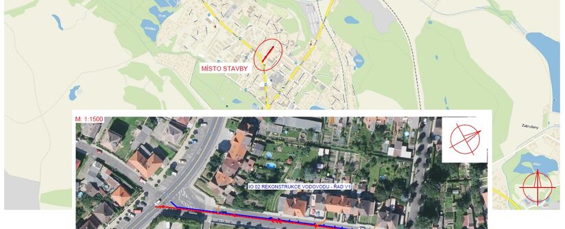 Duchcov, Nerudova – rekonstrukce kanalizace a vodovodu