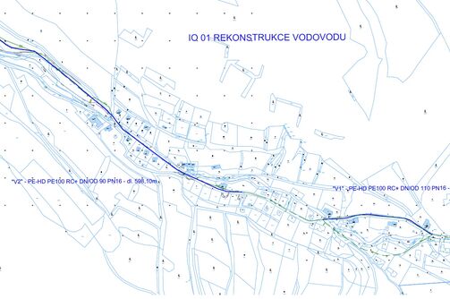 Libouchec, Dlouhá – rekonstrukce vodovodu, 2. etapa