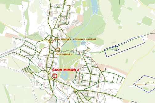 Mimoň, čerpací stanice odpadních vod Mimoň 2 – výměna čerpadel a elektrozařízení ČSOV