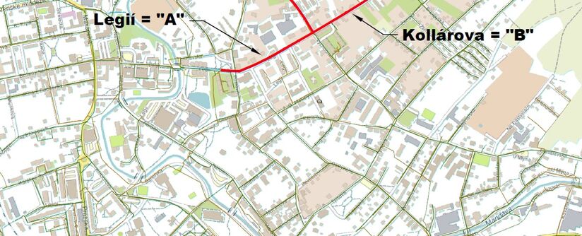 Varnsdorf, ul. Kollárova, Východní, Legií – rekonstrukce kanalizace a vodovodu