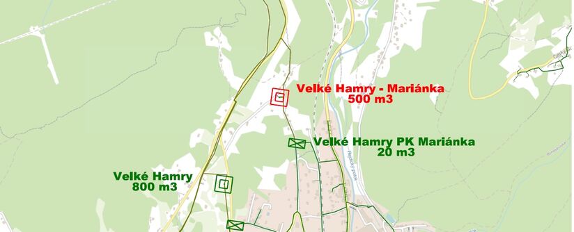 Velké Hamry, VDJ Mariánka - rekonstrukce
