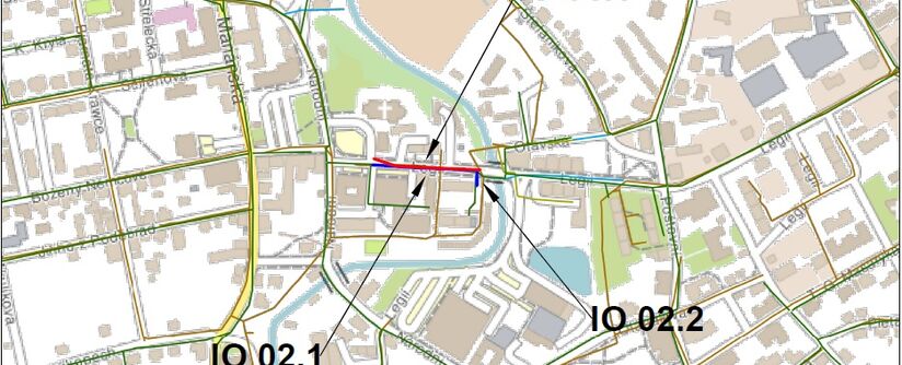 Varnsdorf, nám. Edvarda Beneše, Legií po č.p. 2544 - rekonstrukce kanalizace a vodovodu