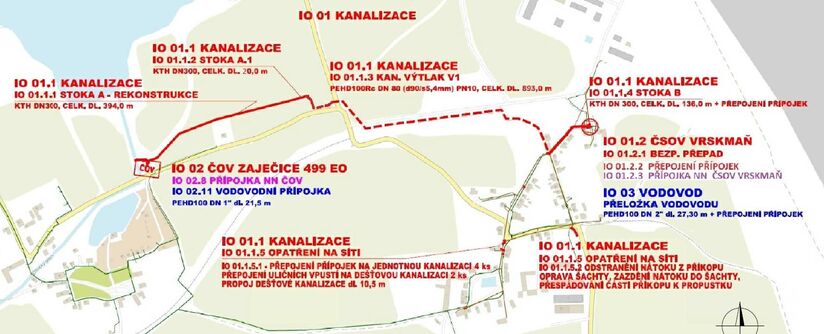 Vrskmaň – odstranění kanalizační výusti