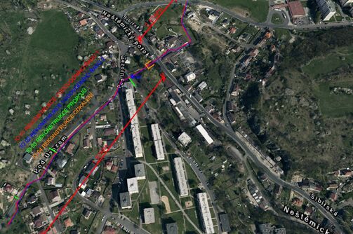 Ústí nad Labem, Pod Úvozem – rekonstrukce vodovodu