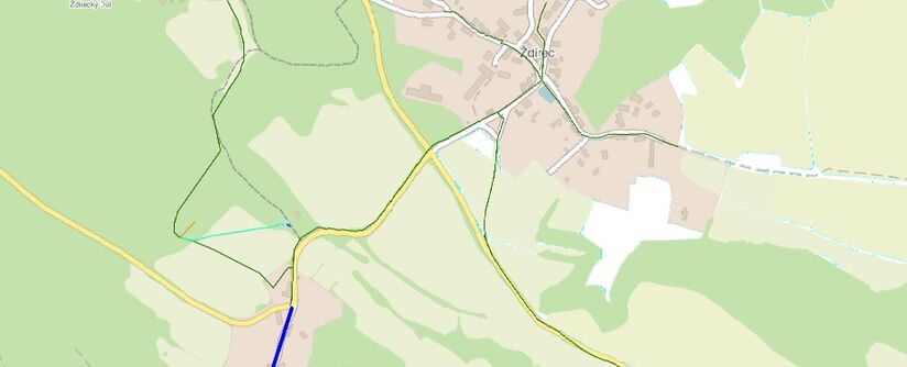 Ždírec, Bořejov - rekonstrukce vodovodu