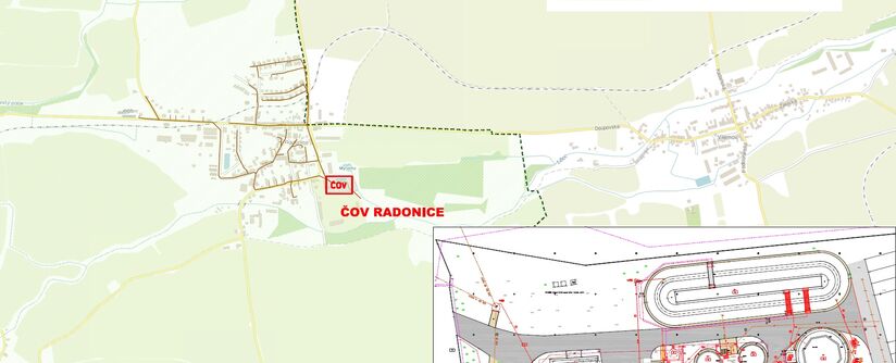 Radonice, ČOV – rekonstrukce