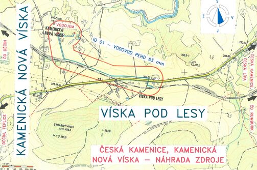 Česká Kamenice, Kamenická Nová Víska - náhrada zdroje