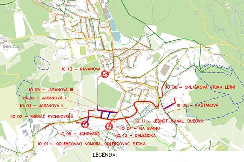 Jablonec n. N., Kokonín,  odstr. kan. výustí