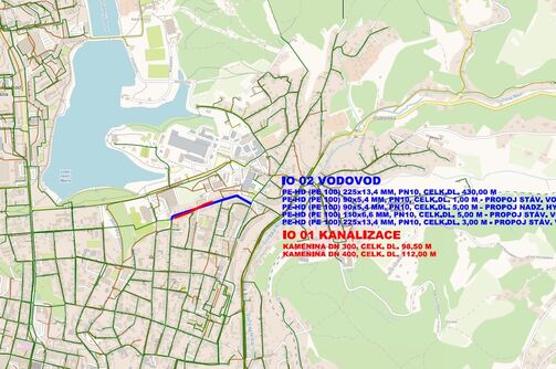 Jablonec n. N., Březová - rekonstrukce kanalizace a vodovodu