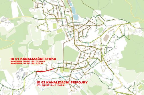 Jablonec n. N., Rychnovská - rekonstrukce kanalizace