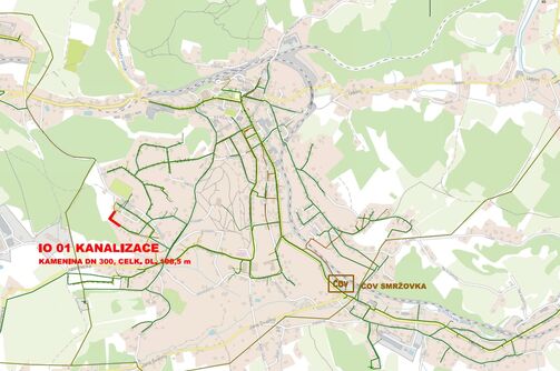 Smržovka, Rašelinová - rekonstrukce kanalizace