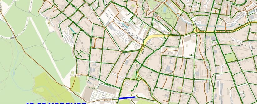 Jablonec n. N., Turnovská, schodiště - rekonstrukce vodovodu