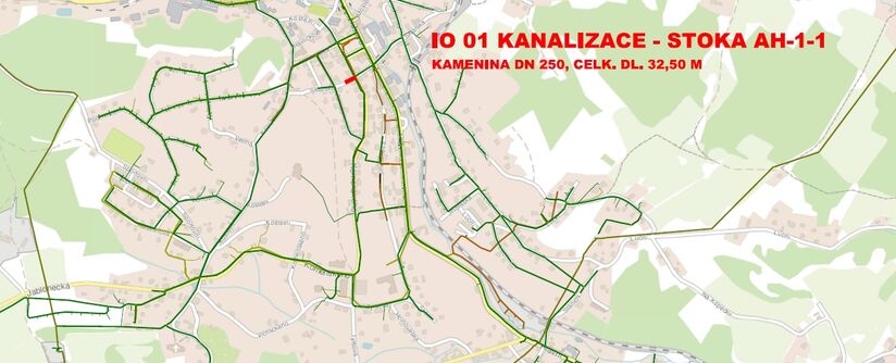Smržovka, Sklářská - rekonstrukce kanalizace