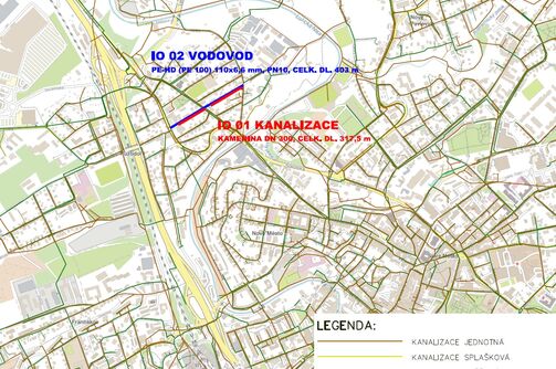 Liberec, Zahradní - rekonstrukce kanalizace a vodovodu