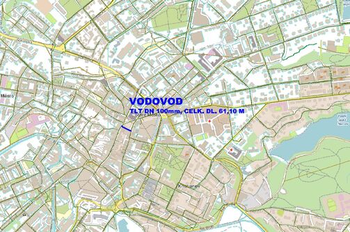 Liberec, dr. E. Beneše - rekonstrukce vodovodu
