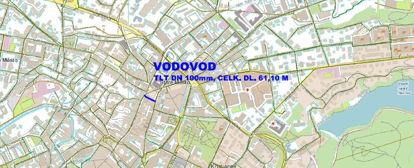 Liberec, dr. E. Beneše - rekonstrukce vodovodu