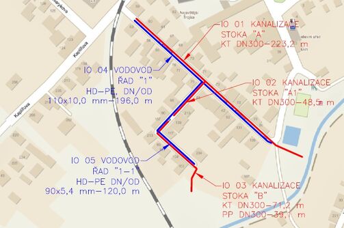 Sulejovice, 9. května, Máchova - rekonstrukce kanalizace a vodovodu