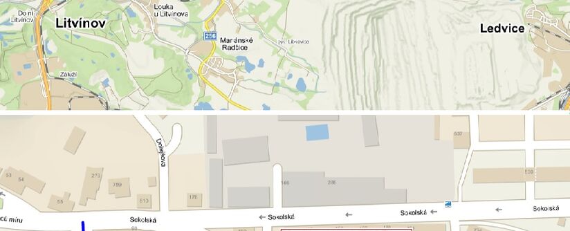 Osek, Husova - rekonstrukce kanalizace a vodovodu