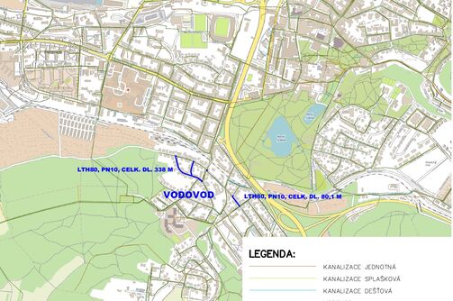 Teplice, Polská, Varšavská - rekonstrukce vodovodu