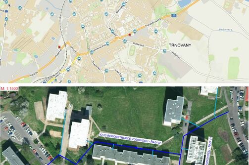 Teplice, Unčínská - rekonstrukce vodovodu