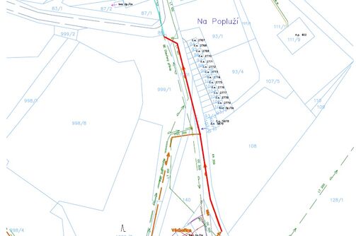 Ústí n. L., Lipová - rekonstrukce odpadního potrubí z VDJ Všebořice a VDJ Ve Stráni