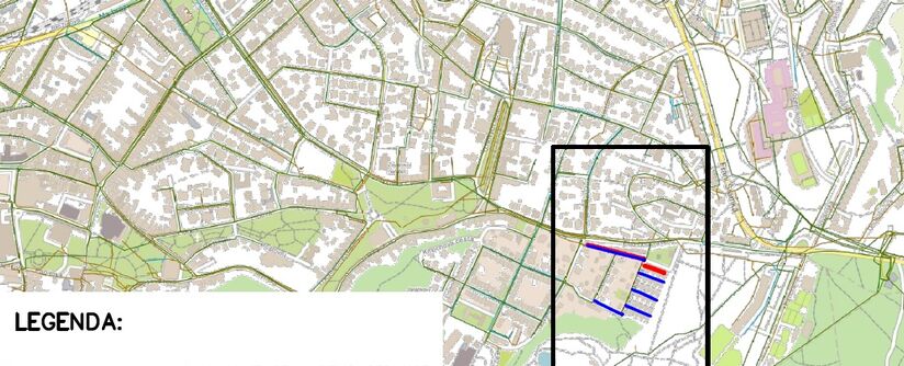 Teplice, Foersterova, Fučíkova stezka - rekonstrukce vodovodu a kanalizace