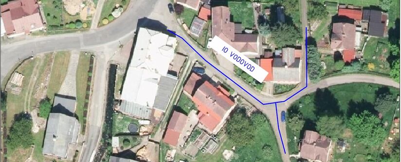 Kamenický Šenov, Pod Vrchem - rekonstrukce vodovodu