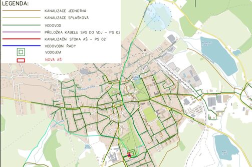 Šluknov – výstavba AT stanice Křížový vrch