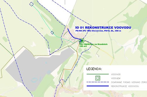 Hrádek n.N., Uhelná - rekonstrukce vodovodu