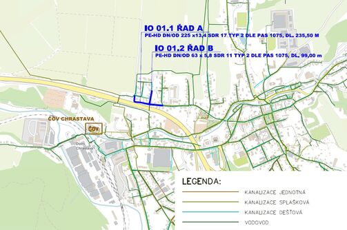 Chrastava, Bílokostelecká, III. etapa - rekonstrukce vodovodu