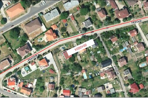 Štětí, Horova - rekonstrukce vodovodu