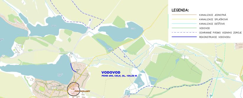 Holany, Rybnov - rekonstrukce vodovodu