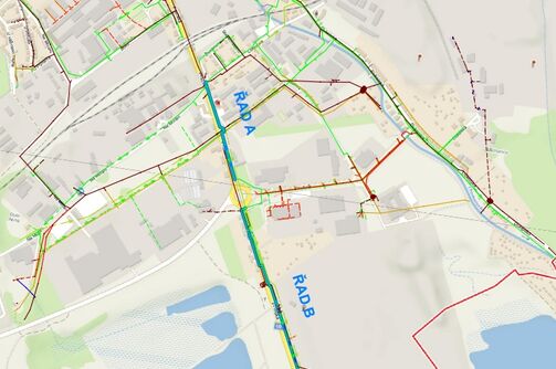 Chomutov, Pražská - rekonstrukce vodovodu