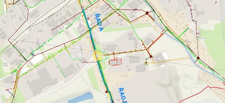 Chomutov, Pražská - rekonstrukce vodovodu