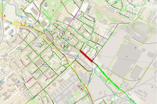 Chomutov, Hálkova - rekonstrukce kanalizace a vodovodu