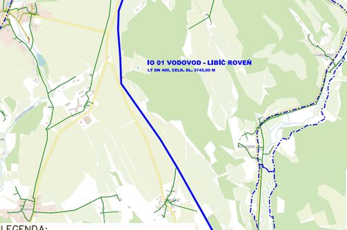 Libíč - Roveň - rekonstrukce výtlačného přivaděče
