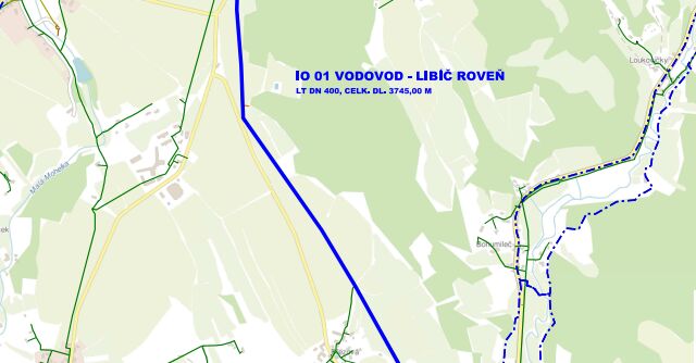 Libíč - Roveň - rekonstrukce výtlačného přivaděče