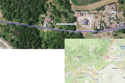 Osek, Jateční – rekonstrukce vodovodu