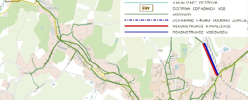 Krásná Lípa – odstranění kanalizační výusti DC 145