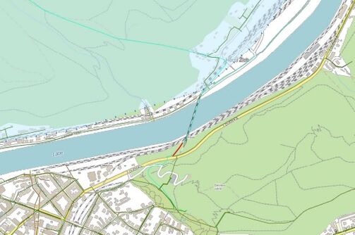 Děčín, Prostřední Žleb – rekonstrukce přivaděče z Čertovy Vody – 1.etapa