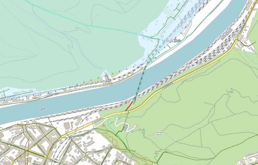 Děčín, Prostřední Žleb – rekonstrukce přivaděče z Čertovy Vody – 1.etapa