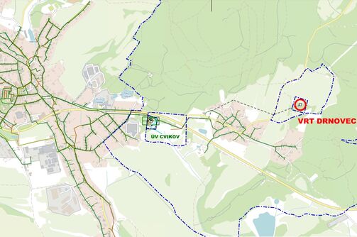 Cvikov, vrt Drnovec (CV-2) – rekonstrukce a rekonstrukce AŠ