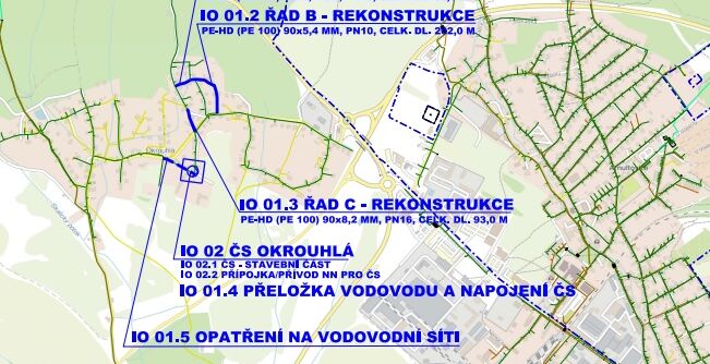 Okrouhlá - náhrada zdroje a rekonstrukce vodovodu