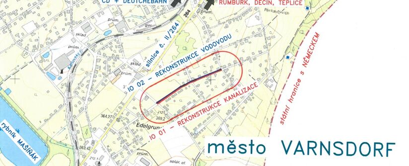 Varnsdorf, Truhlářská - rekonstrukce kanalizace a vodovodu