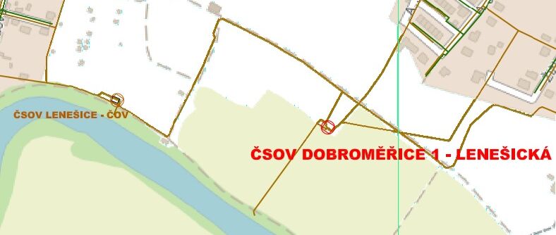 Lenešice, ČSOV Dobroměřice 1 - Lenešická - zkapacitnění