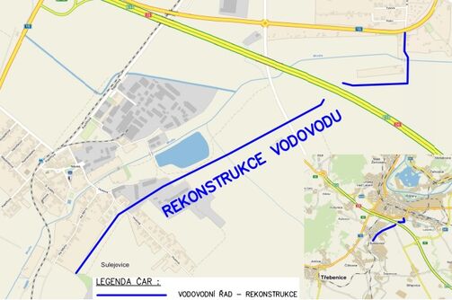 Lovosice, Sulejovice - rekonstrukce vodovodu